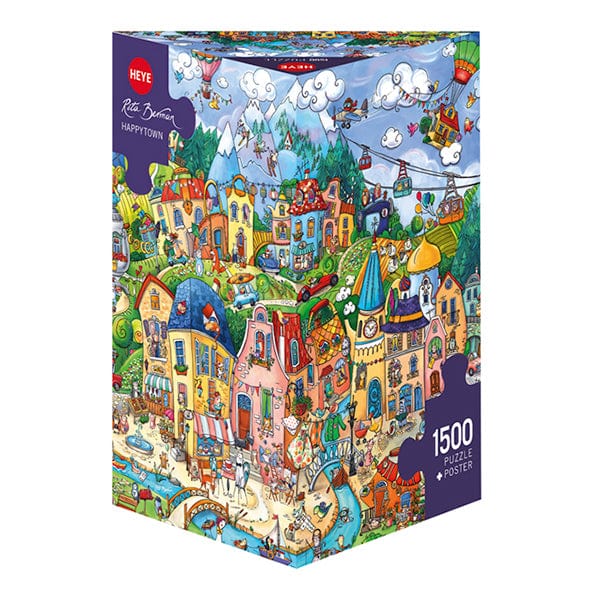 Puzzle 1500: Happytown, Berman CASSE-TÊTE - 1500 morceaux