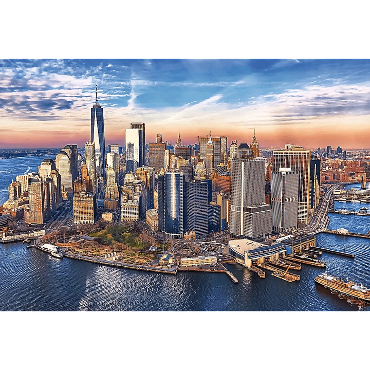 Puzzle 1500: Manhattan, New-York, États-Unis (Ultra Fit Technology) CASSE-TÊTE - 1500 morceaux