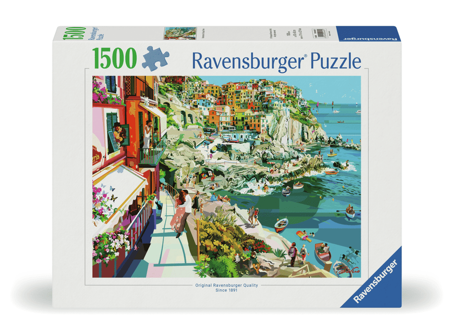 Romance in Cinque Terre (1500 pcs) CASSE-TÊTE - 1500 morceaux