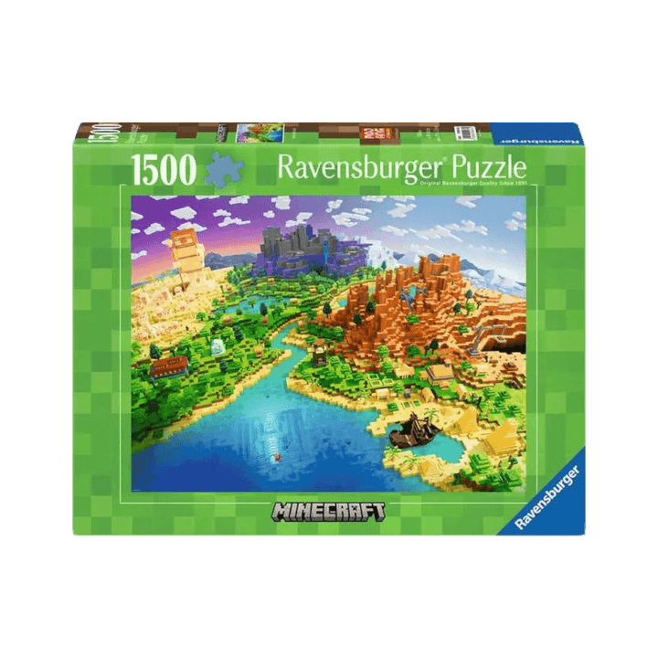 World of Minecraft (Puzzle 1500 pcs) CASSE-TÊTE - 1500 morceaux