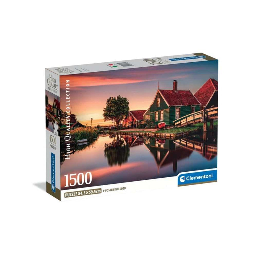 Zaanse Schans (1500 pcs) CASSE-TÊTE - 1500 morceaux