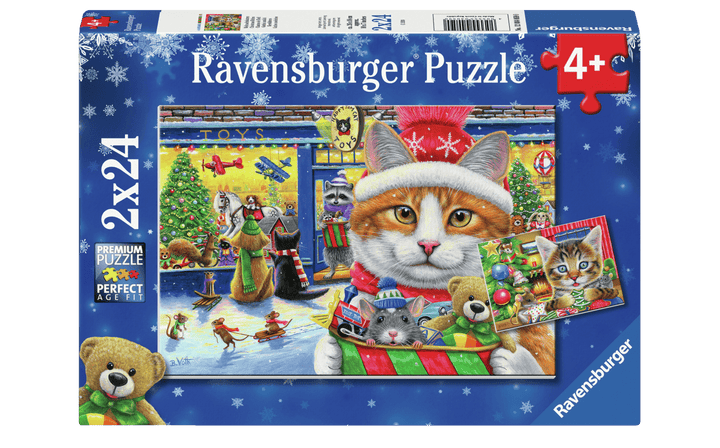 Christmas Kitties (2x24 pcs) CASSE-TÊTE - 2 - 24 morceaux