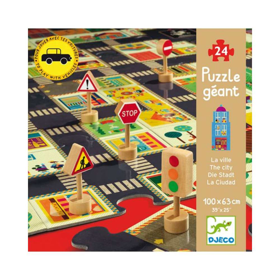 La Ville (24 pcs) CASSE-TÊTE - 2 - 24 morceaux
