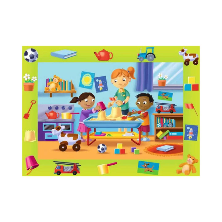 My First Puzzles - Fun Day at Playgroup Floor (16 pcs) CASSE-TÊTE - 2 - 24 morceaux