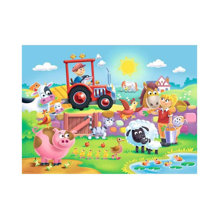 My First Puzzles - Fun on the Farm 16pc Floor (16 pcs) CASSE-TÊTE - 2 - 24 morceaux