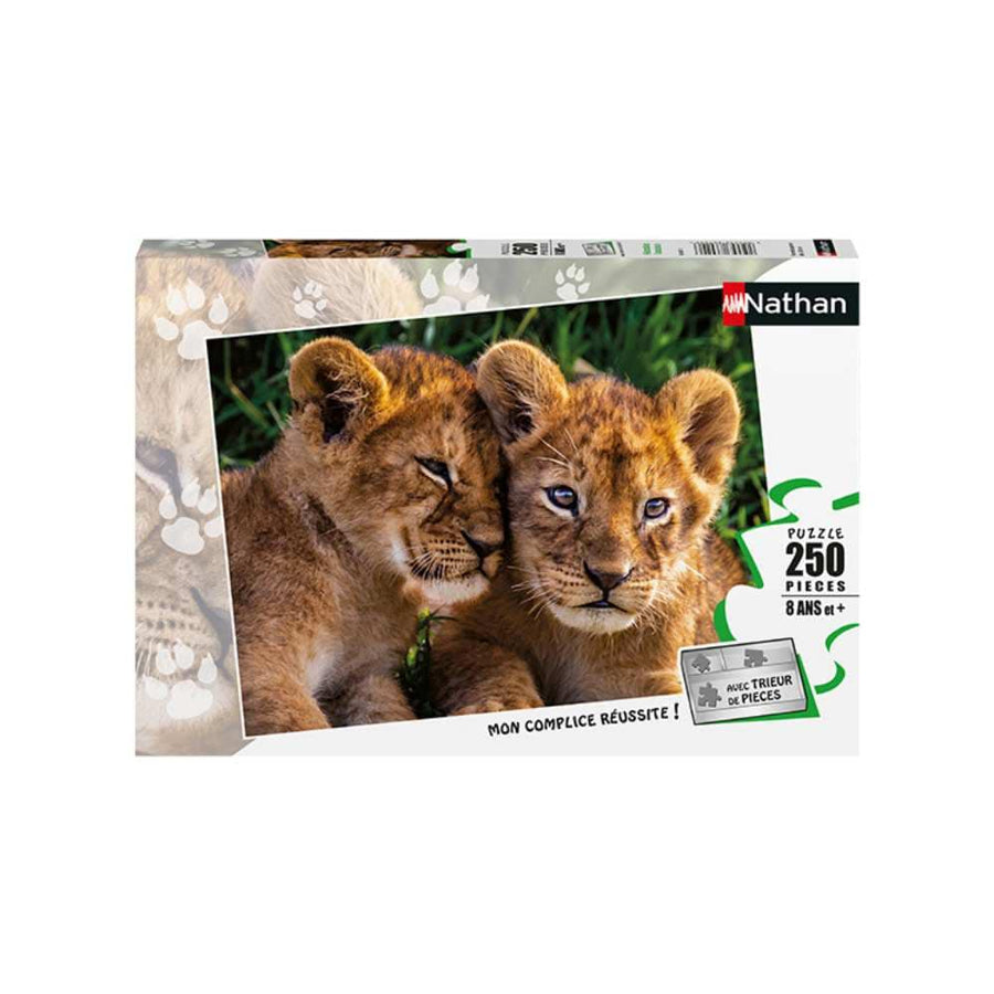 Adorables lionceaux (Puzzle 250 pcs) CASSE-TÊTE - 200 - 275 morceaux