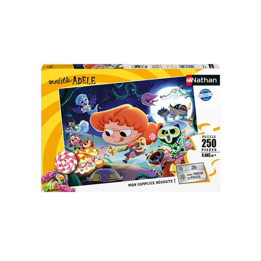 Halloween avec Mortelle Adele (Puzzle 250 pcs) CASSE-TĂTE - 200 - 275 morceaux