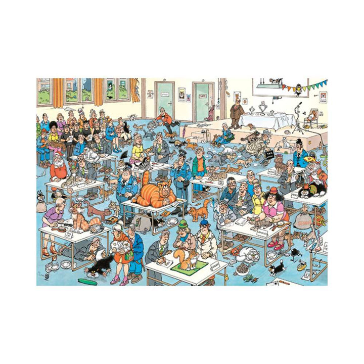 Concours de beauté felin,JvH (Puzzle 2000 pcs) CASSE-TÊTE - 2000 morceaux
