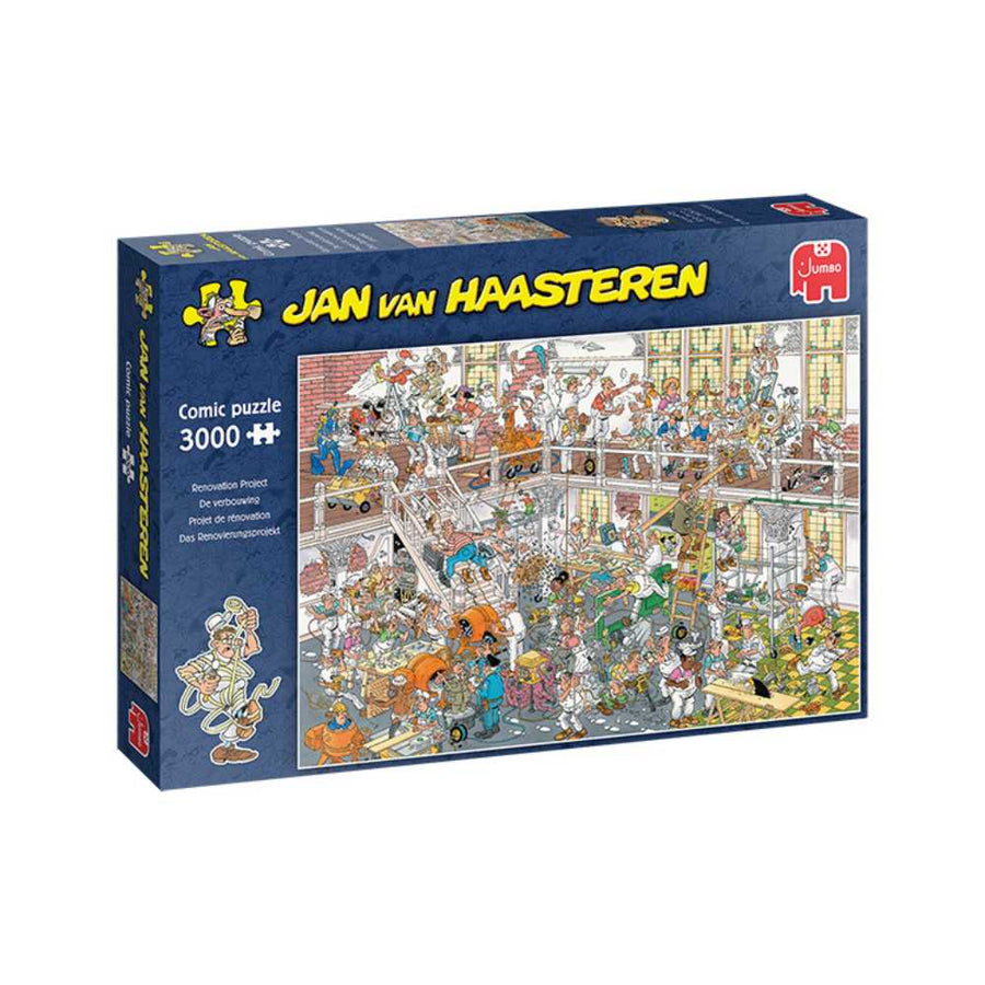 Jan van Haasteren : Projet de renovation | Renovation Project (3000 pcs) CASSE-TÊTE - 2000 morceaux