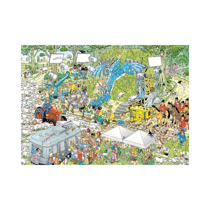 Le plateau de cinéma, JvH, (Puzzle 2000 pcs) CASSE-TÊTE - 2000 morceaux