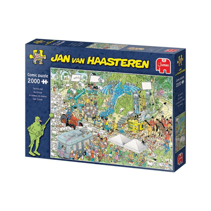 Le plateau de cinéma, JvH, (Puzzle 2000 pcs) CASSE-TÊTE - 2000 morceaux