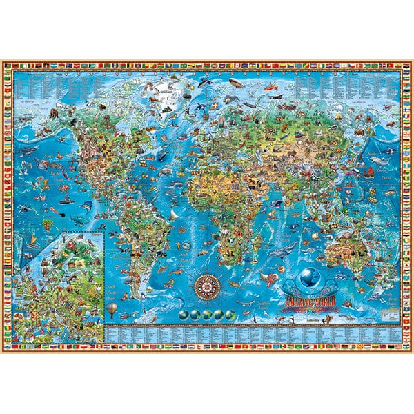 Puzzle 2000: Amazing World CASSE-TÊTE - 2000 morceaux