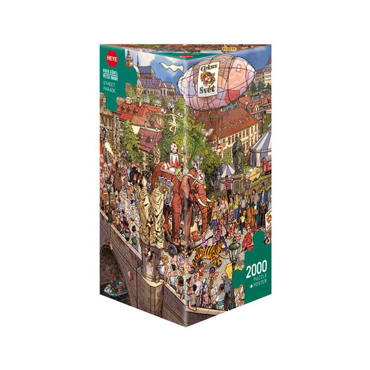 Puzzle 2000: Street Parade, Gobel/Knorr CASSE-TÊTE - 2000 morceaux
