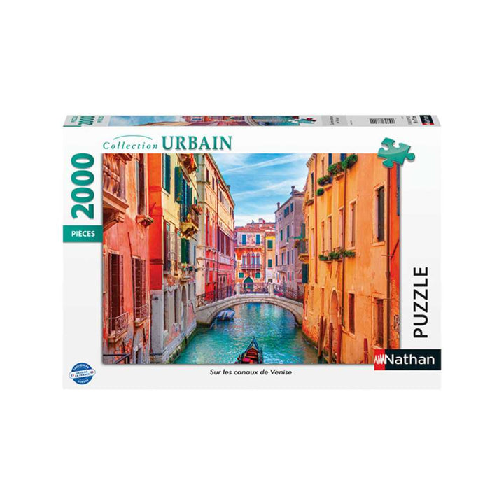 Sur les canaux de Venise (Puzzle 2000 pcs) CASSE-TÊTE - 2000 morceaux