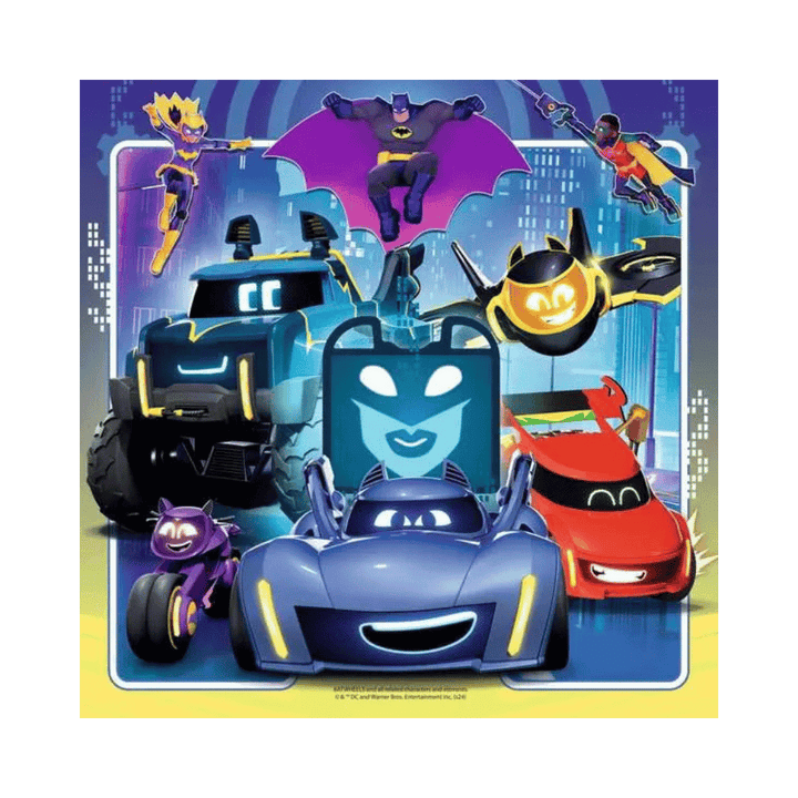 Batwheels (Puzzle 3 x 49 pcs) CASSE-TÊTE - 25-49 morceaux