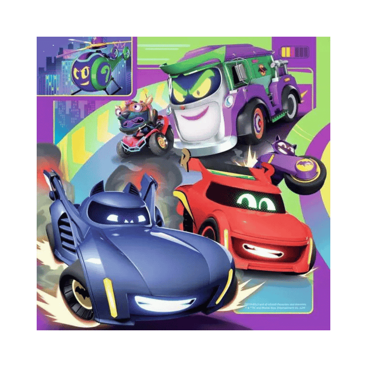 Batwheels (Puzzle 3 x 49 pcs) CASSE-TÊTE - 25-49 morceaux