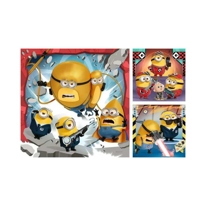 Despicable Me 4 (3x49 pcs) CASSE-TÊTE - 25-49 morceaux