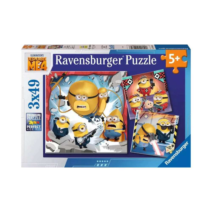 Despicable Me 4 (3x49 pcs) CASSE-TÊTE - 25-49 morceaux