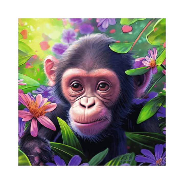 Jungle Babies (Puzzle 3 x 49 pcs) CASSE-TÊTE - 25-49 morceaux