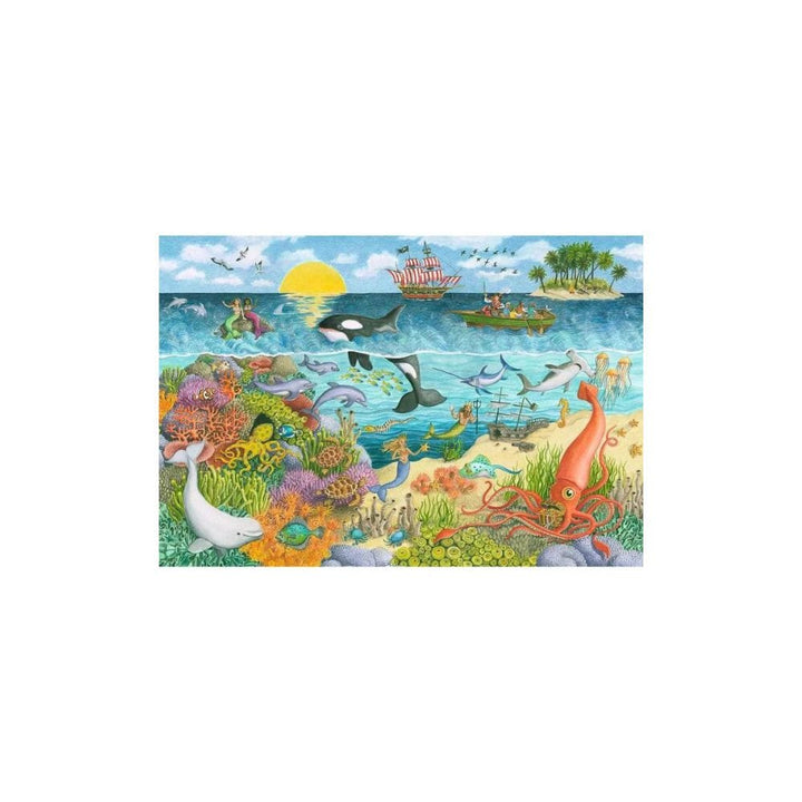 Puzzle 2x24: Pirates and Mermaids CASSE-TÊTE - 25-49 morceaux