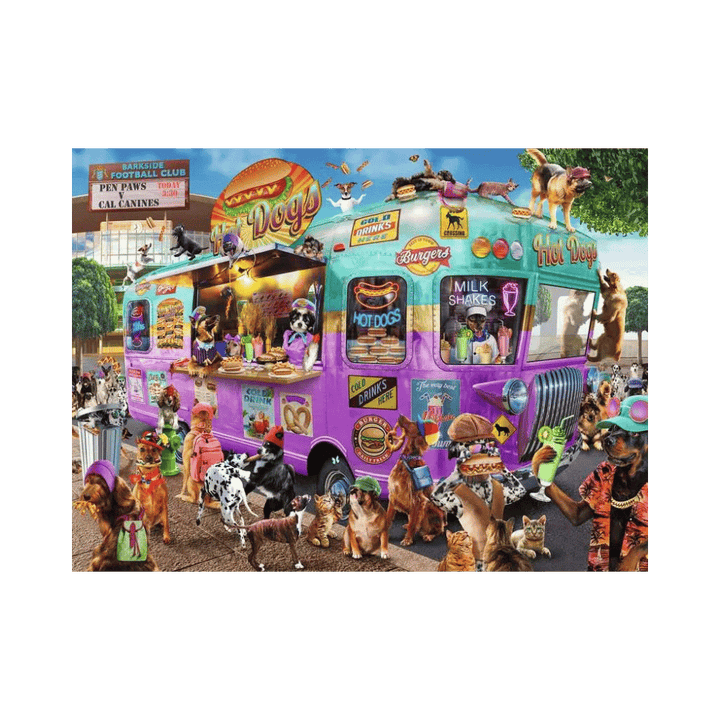Hot Diggity Dogs (Puzzle 300 large pc) CASSE-TÊTE - 300 - 375 morceaux