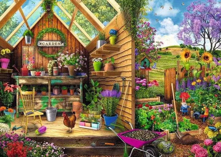Puzzle 300: Gardener's Getaway CASSE-TÊTE - 300 - 375 morceaux