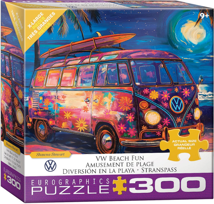VW Beach Fun (300 pcs) CASSE-TÊTE - 300 - 375 morceaux