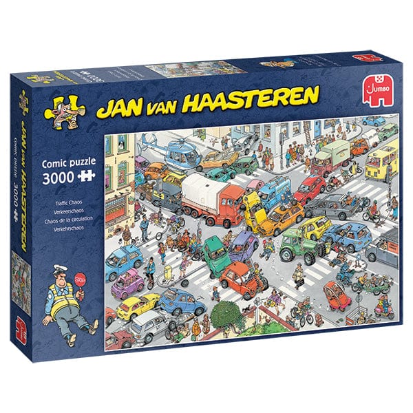 Traffic Chaos (Puzzle 3000 pcs) CASSE-TĂTE - 3000 morceaux