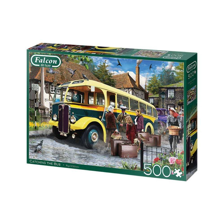 Catching the Bus (500 pcs) CASSE-TÊTE - 400 - 550 morceaux