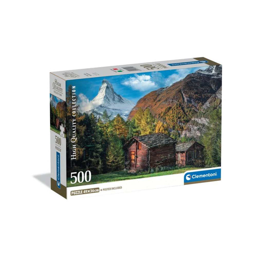 Charmante Matterhorn (500 pcs) CASSE-TÊTE - 400 - 550 morceaux