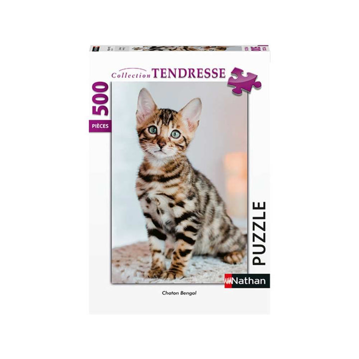 Chaton Bengal (Puzzle 500 pcs) CASSE-TÊTE - 400 - 550 morceaux