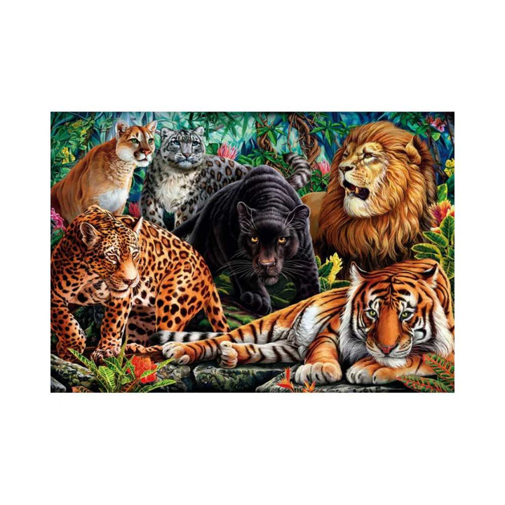 Chats sauvages (500 pcs) CASSE-TĂTE - 400 - 550 morceaux
