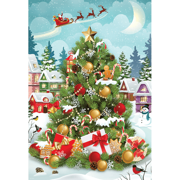 Christmas Tree Tin (550 pcs) CASSE-TÊTE - 400 - 550 morceaux