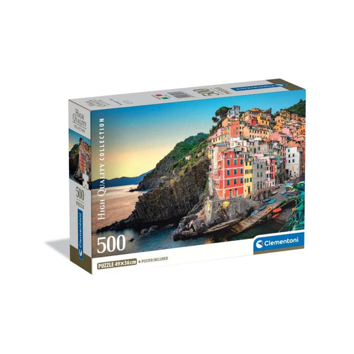 Côte de Riomaggiore (500 pcs) CASSE-TÊTE - 400 - 550 morceaux