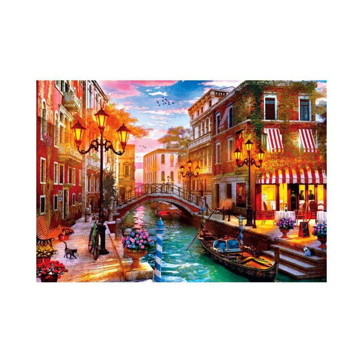 Coucher de soleil sur Venise (500 pcs) CASSE-TÊTE - 400 - 550 morceaux