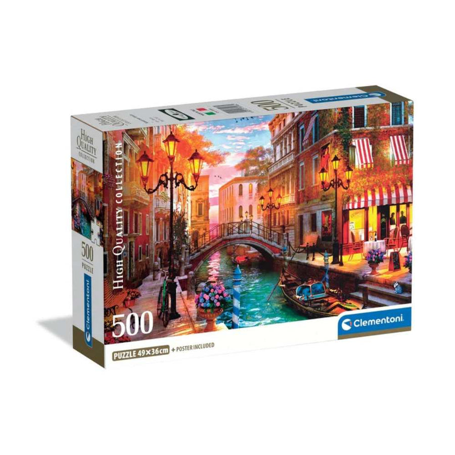 Coucher de soleil sur Venise (500 pcs) CASSE-TÊTE - 400 - 550 morceaux