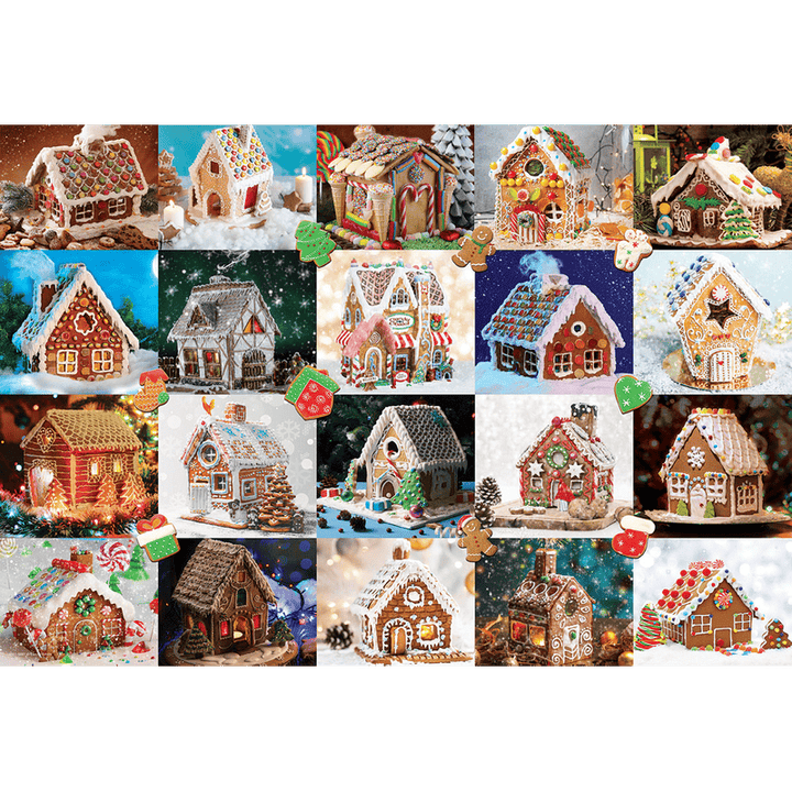 Gingerbread House Tin (550 pcs) CASSE-TÊTE - 400 - 550 morceaux