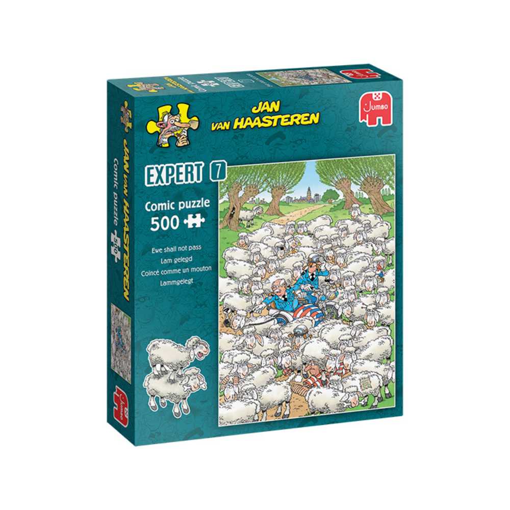 Jan van Haasteren : Expert 7 - Coincé comme un mouton | Ewe shall not pass (500 pcs) CASSE-TÊTE - 400 - 550 morceaux