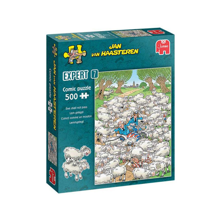Jan van Haasteren : Expert 7 - Coincé comme un mouton | Ewe shall not pass (500 pcs) CASSE-TÊTE - 400 - 550 morceaux