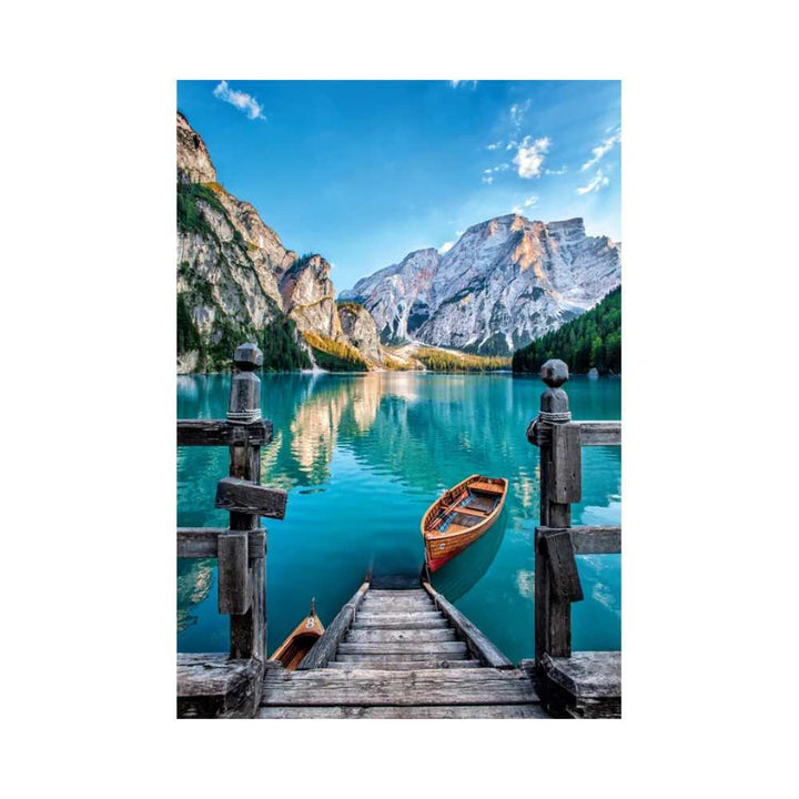 Lac de Braies (500 pcs) CASSE-TÊTE - 400 - 550 morceaux