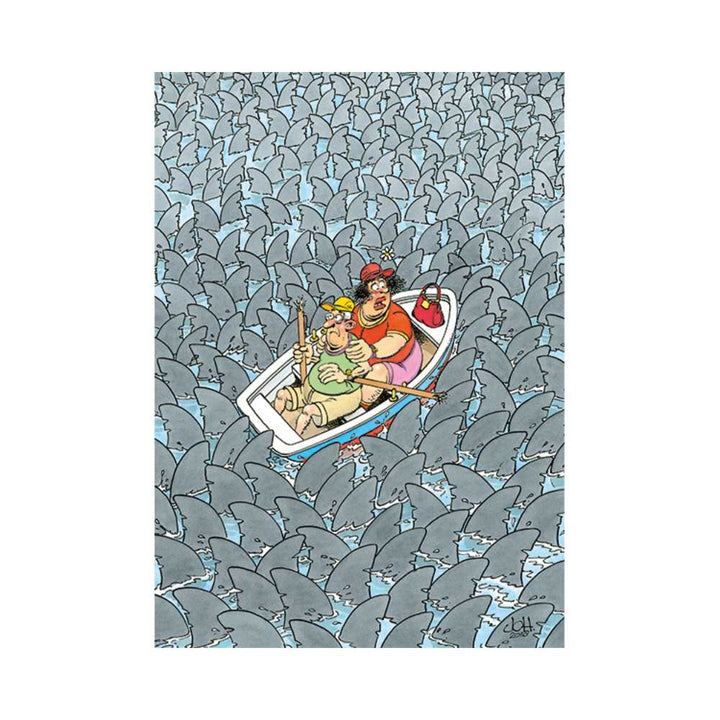Manie de requin, JvH Expert (Puzzle 500 pcs) CASSE-TÊTE - 400 - 550 morceaux