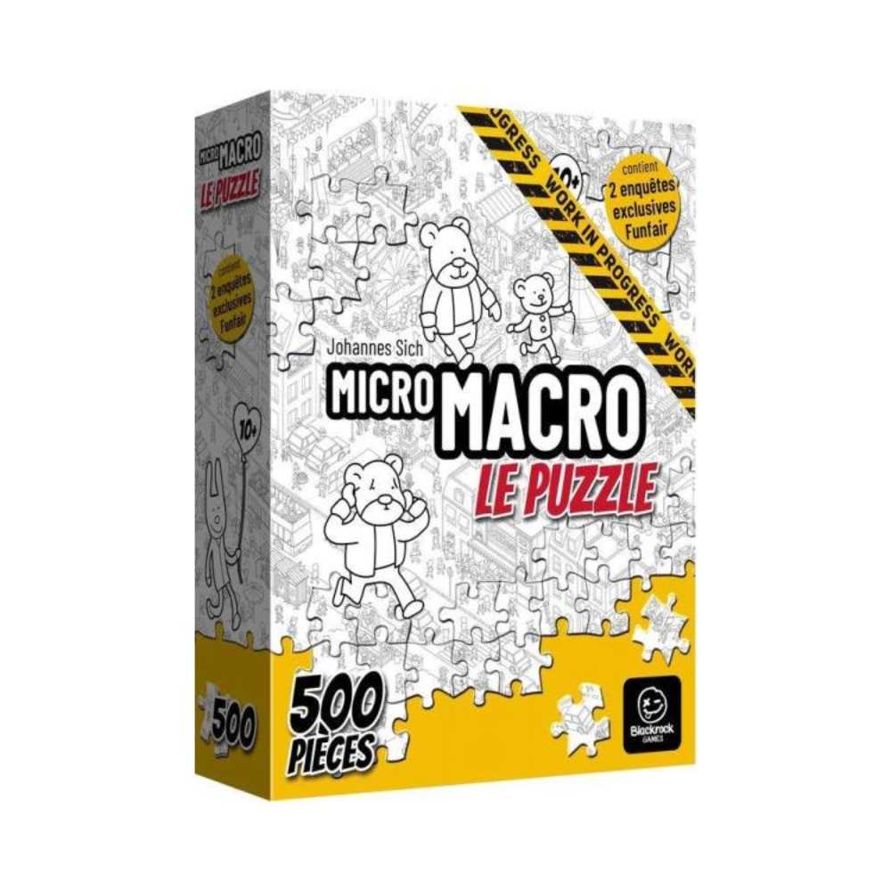 MicroMacro: Le Puzzle - Funfair (FR) (500 pcs) CASSE-TÊTE - 400 - 550 morceaux