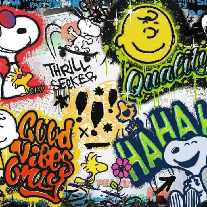 Peanuts Graffiti (Puzzle 500 pcs) CASSE-TÊTE - 400 - 550 morceaux