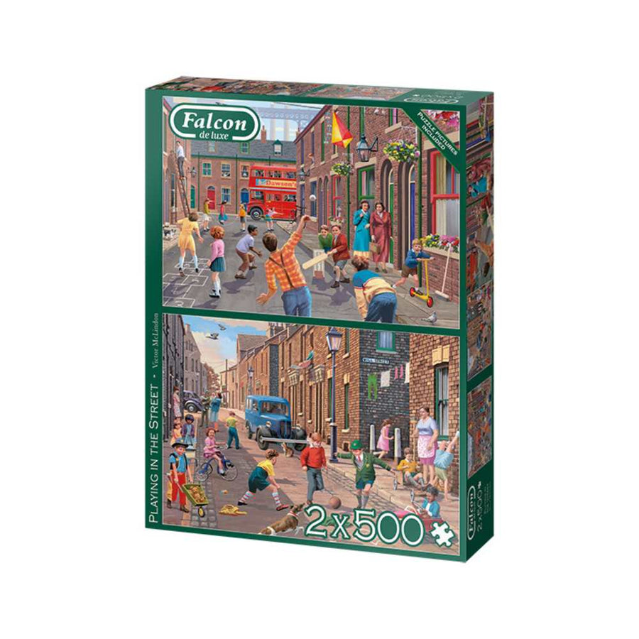 Playing in the Streets (Puzzle 2x500 pcs) CASSE-TÊTE - 400 - 550 morceaux