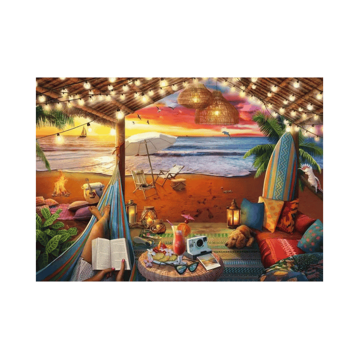 Puzzle 500: Cozy Cabana CASSE-TÊTE - 400 - 550 morceaux