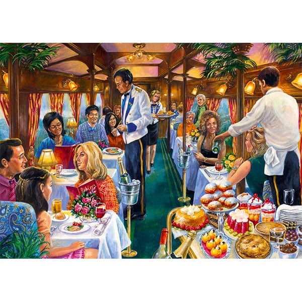 The Dining Carriage (Puzzle 500 pcs) CASSE-TÊTE - 400 - 550 morceaux
