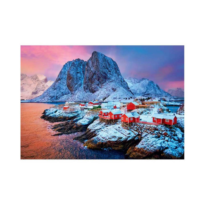 Village de Hamnoy (500 pcs) CASSE-TÊTE - 400 - 550 morceaux