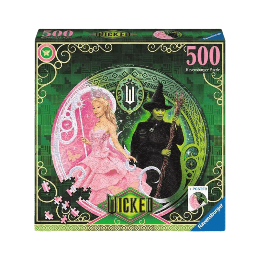 Wicked (Round puzzle 500 pcs) CASSE-TÊTE - 400 - 550 morceaux