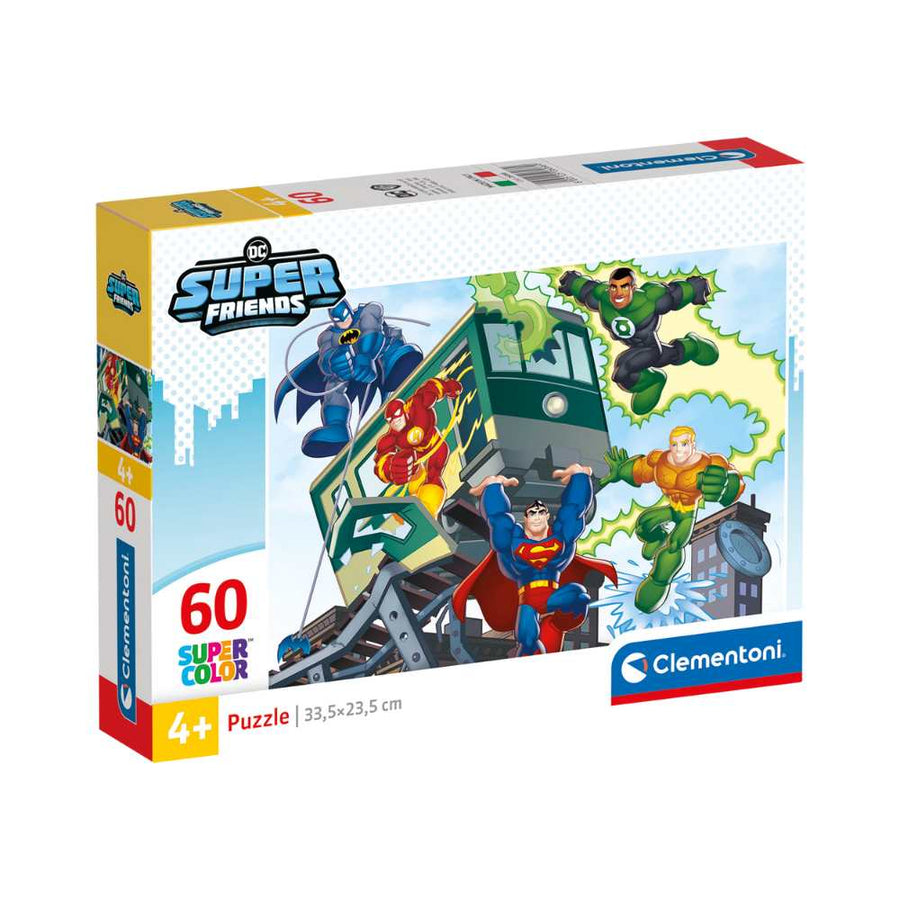 DC Comics - Super Friends (60 pcs) CASSE-TÊTE - 50 - 99 morceaux