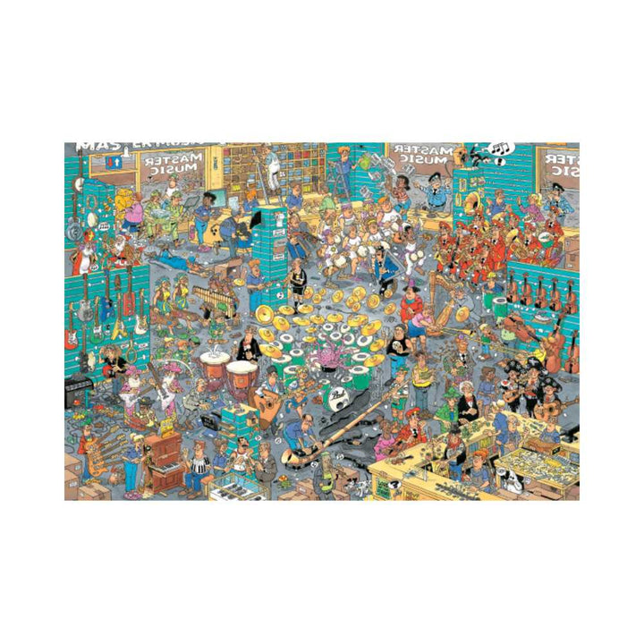 Le magasin de musique, JVH (Puzzle 5000 pcs) CASSE-TÊTE - 5000 morceaux